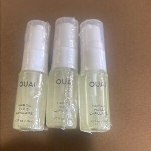 OUAI Hair Oil Set - Clear Bottles